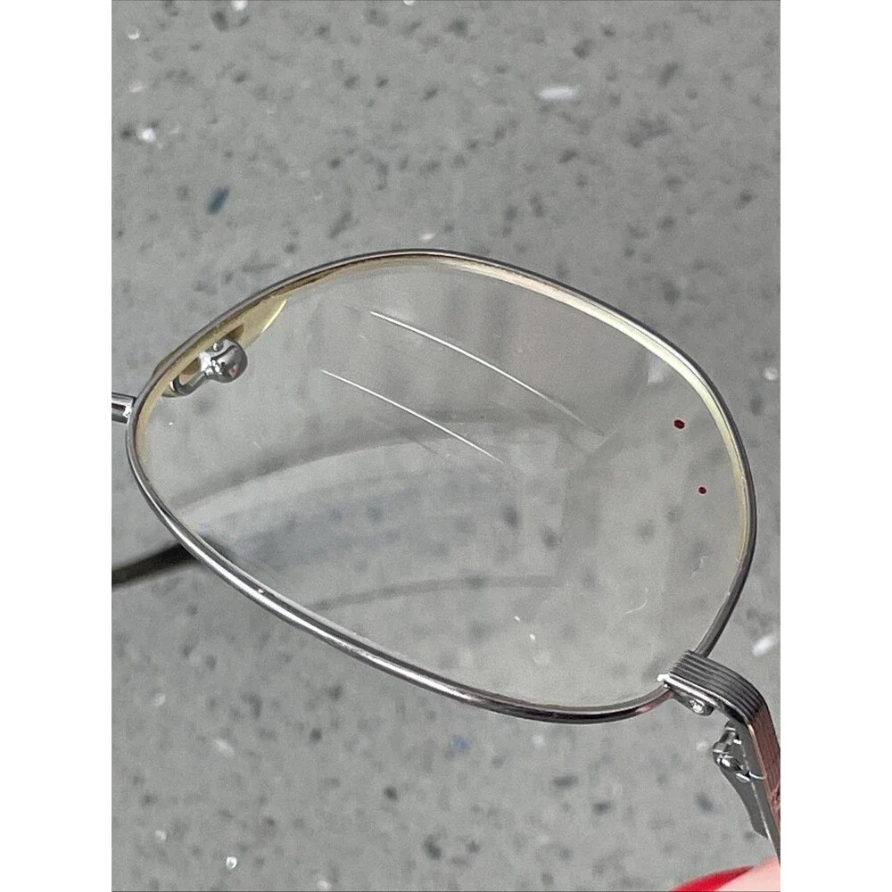 Brooks Brothers BB 189 1081 Silver Eyeglasses Frames ONLY 50-19 135 Italy Unisex